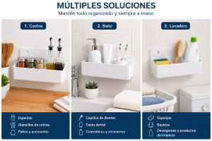 Estropajero grande Estante Multiusos