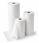 Bobina papel blanco mostrador 31 cm Largo 200 metros aprox.