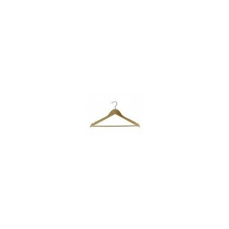 Percha madera con barra -lote 3ud-