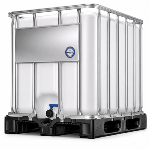 Contenedor- Deposito 1000 L. reforzado pale plástico -Uso alimentario y homol.ADR