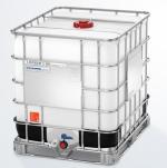 Contenedor- deposito 1000 litros reforzado Pale metálico - Homologacion ADR