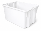 Cubeta apilable y encajable 65 litros sin tapa