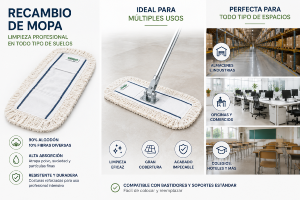 Recambio mopa 40 cm