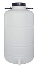 Bidon 50 litros con grifo de plastico