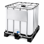  Contenedor- deposito 600 litros reforzado Pale plastico - Homologacion ADR y uso alimentario